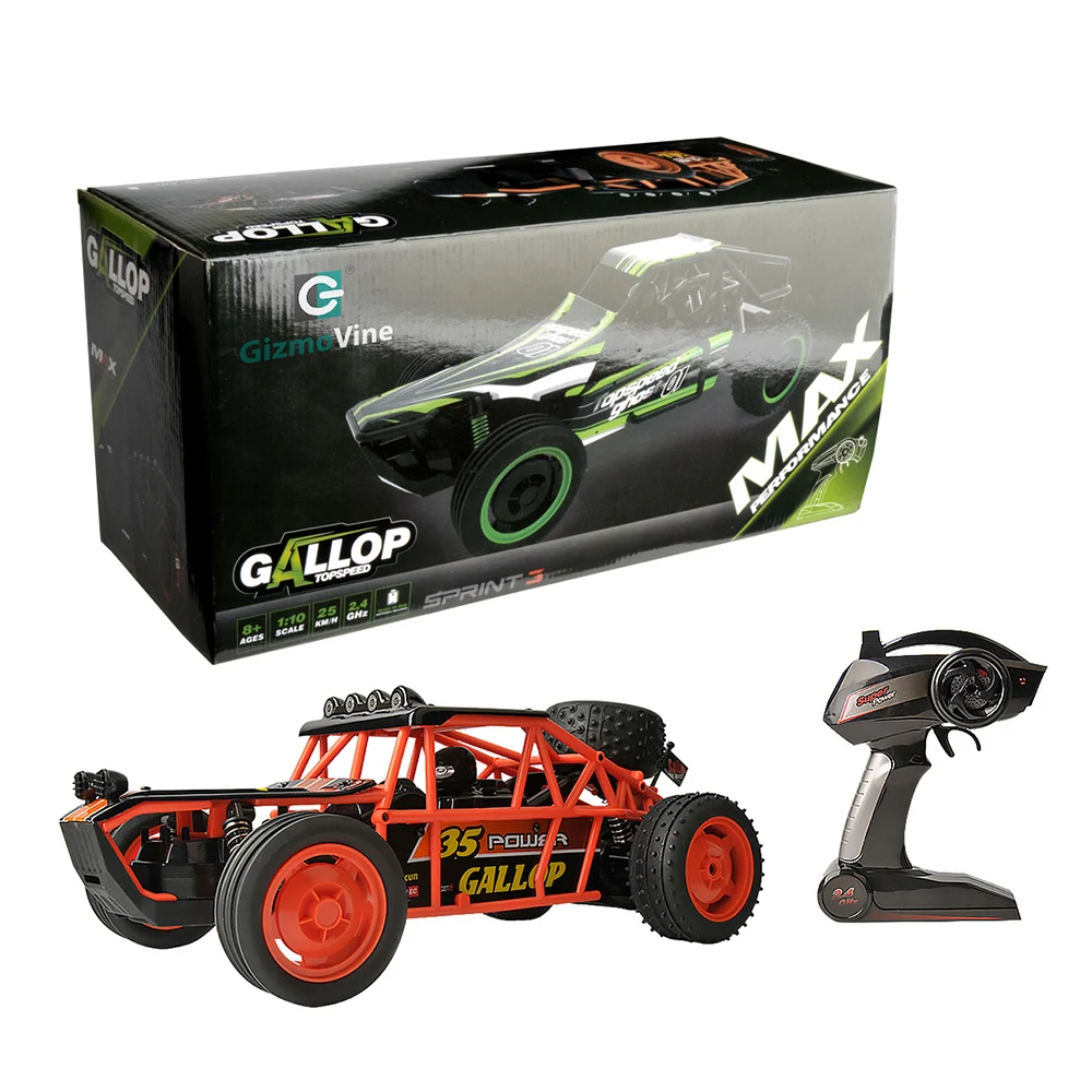 GizmoVine RC автомобиль 2WD 2 4 ГГц рок сканеры ралли восхождение 4x4 Bigfoot дистанционного