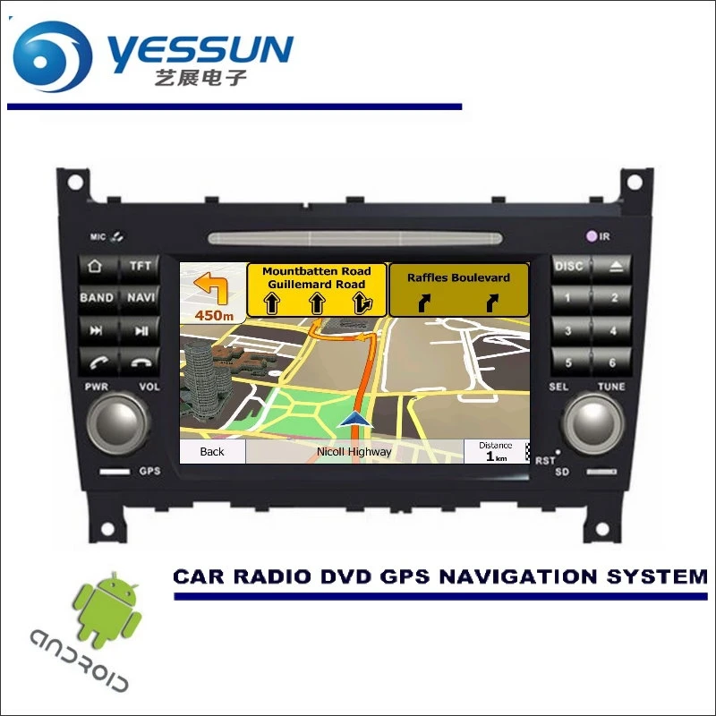 Sale YESSUN Car Multimedia Android Navigation For Mercedes Benz C-Class W203 2004~2007 CD DVD GPS Player Navi Radio Stereo HD Screen 2 Sale YESSUN Car Multimedia Android Navigation For Mercedes Benz C-Class W203 2004~2007 CD DVD GPS Player Navi Radio Stereo HD Screen 2