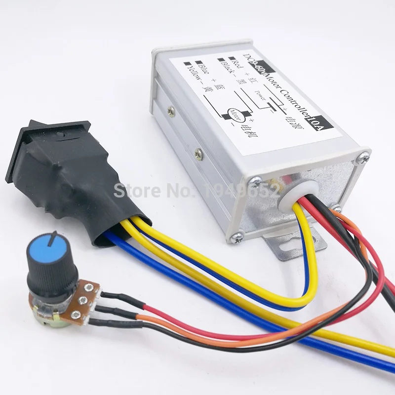 Reverse switch Details about   10-36V DC Motor Speed Controller Reversible PWM Control Forward 