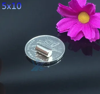 

50pcs Bulk Small Round NdFeB Neodymium Disc Magnets Dia 5mm x 10mm N35 Super Powerful Strong Rare Earth NdFeB Magnet 5*10