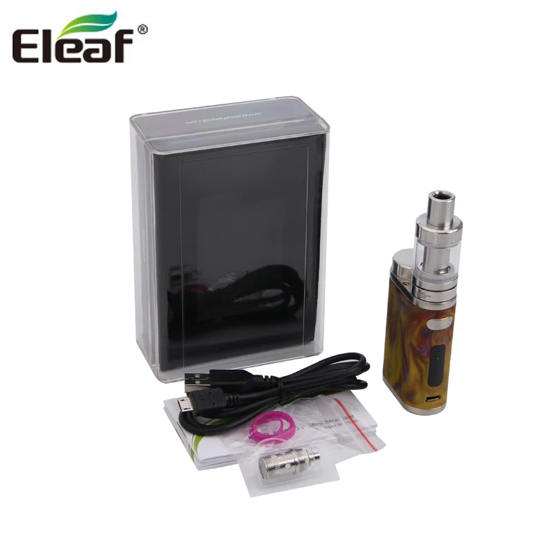 

Eleaf iStick Pico RESIN Kit 75W Box Mod Vape with MELO III Mini Tank 2ML Atomizer with Scratch-Resistant