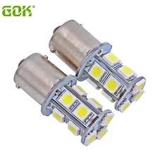 1156 Ba15s LED P21w 1156 13Smd 5050 светодиодный тормозной Хвост указатель поворота 1156 светодиодные лампы авто 12 В
