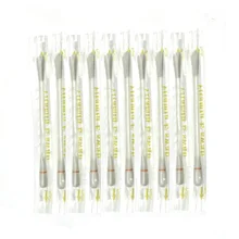 Масляные палочки с витамином Е, одноразовые ватные палочки VE для защиты губ, против сухой влаги, перед отбеливанием зубов, 50 шт.