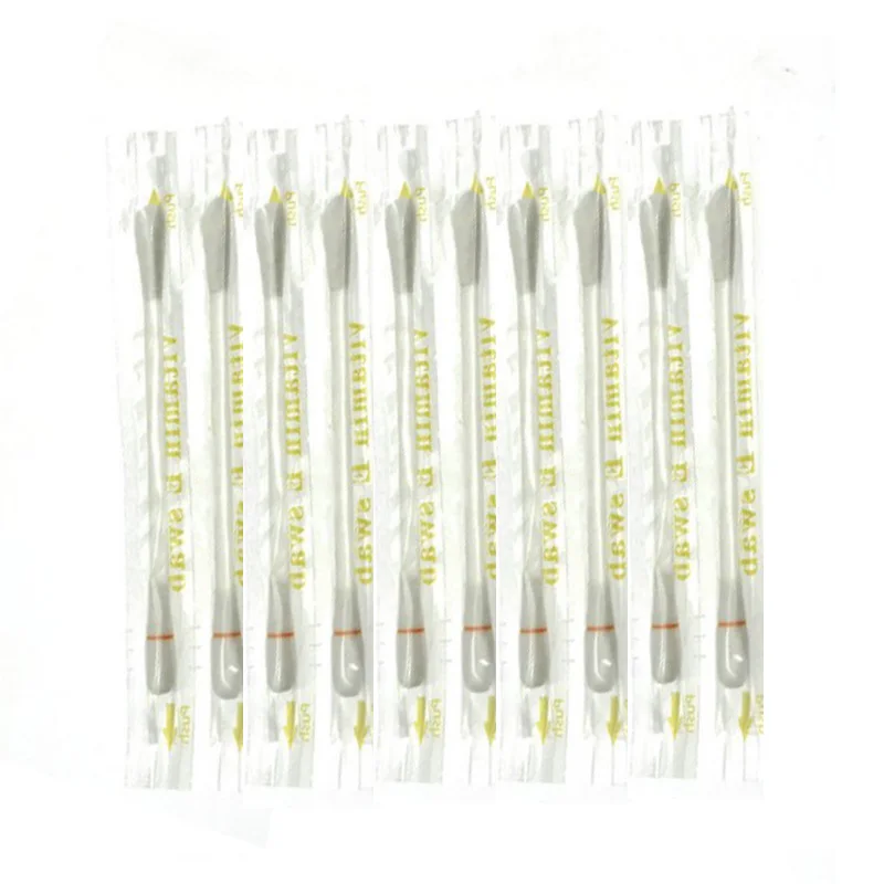 

50pcs Vitamin E Oil Swabs Stick Disposable VE Cotton Swab Protect Lip Gum Anti-dry Moisture Use Before Teeth Whitening