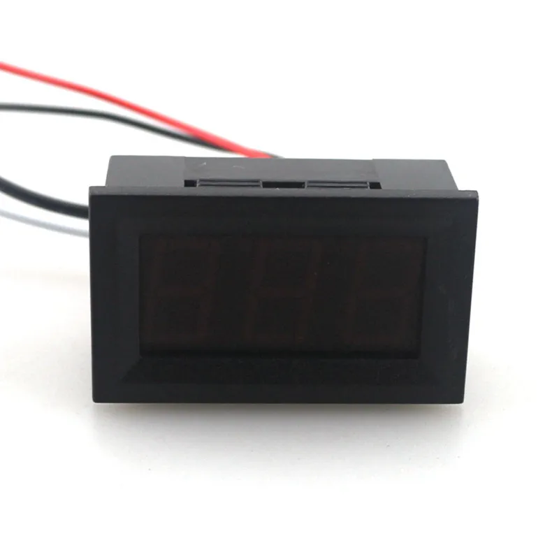 Красный светодиодный дисплей, амперметр постоянного тока, измеритель тока, амперметр, цифровой амперметр постоянного тока 0-50.0A