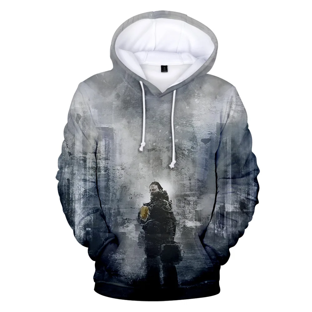 

3D Printed Women Men Long Sleeve Fashion Streetwear Death Stranding Hoodie Casual Hoodies Harajuku Sweatshirts Coat