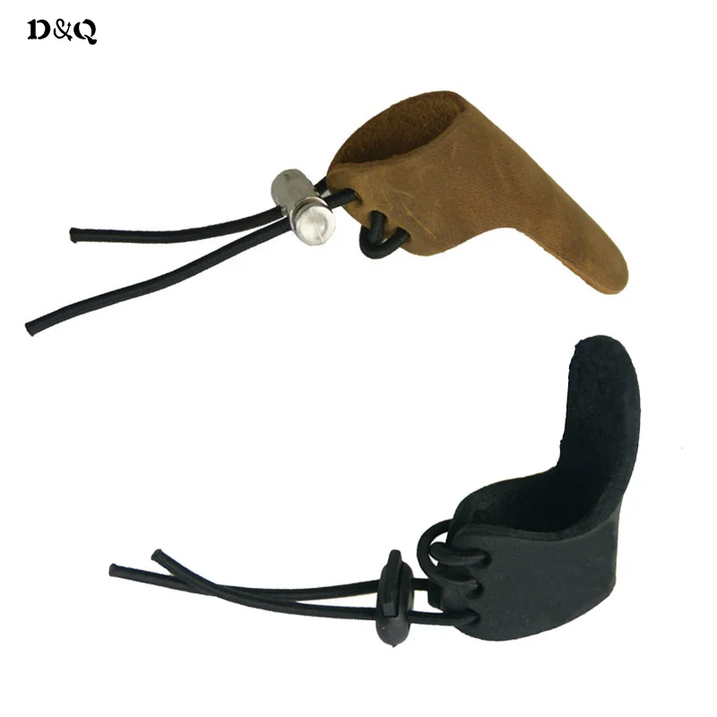 2pcs Archery Finger Guard Protector For Traditional Hunter Pull Bow