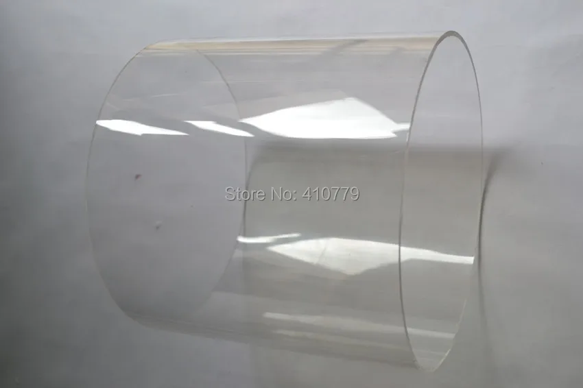 4 шт. акриловая прозрачная трубка OD85X5X1000MM для улучшения дома экструдированные светодиодные лампы пластиковые строительные ПММА плексиглас трубы