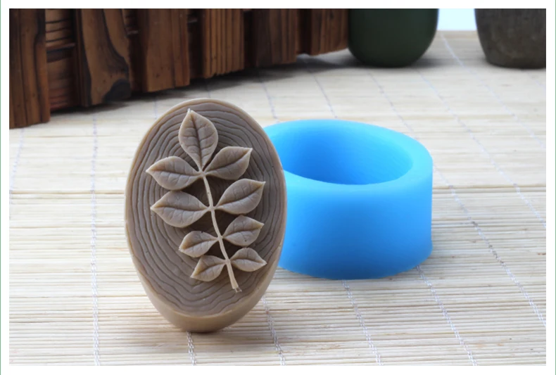 

New Product!!1pcs One Leave (R1822) Food Grade Silicone Handmade Soap Mold Crafts DIY Mould