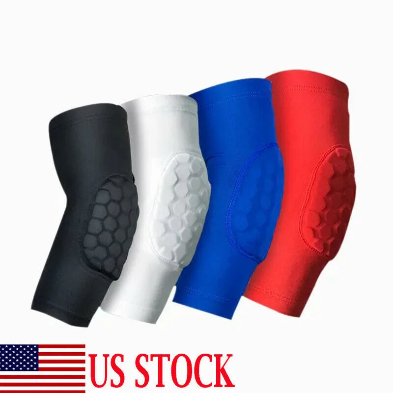 

Unisex Sport Arm Sleeve Elbow Pad Protection Compression Baseball Football Basketball Sports