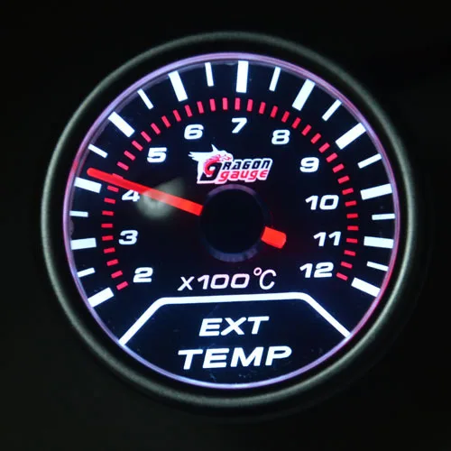 Buy 52mm Ext temp gauge Pointer Car Exhaust Gas