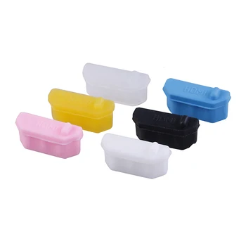 

10pcs/pack Silicone Anti Dust Plug Stopper Universal Dustproof USB Port HDMI Interface Cover For Laptop PC