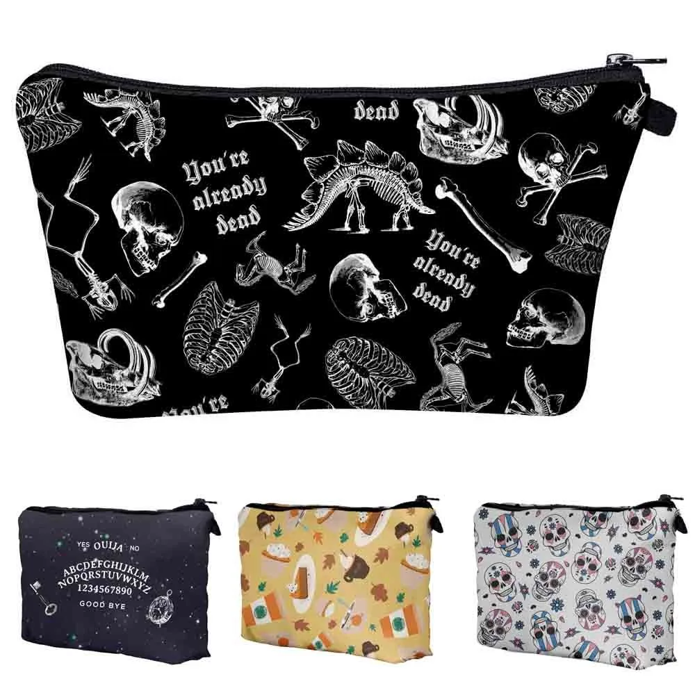 

3D Cosmetic bag makeup ZHDAOR косметичка дорожная toiletry bag косметички travel organizer toilettas Free shipping #4