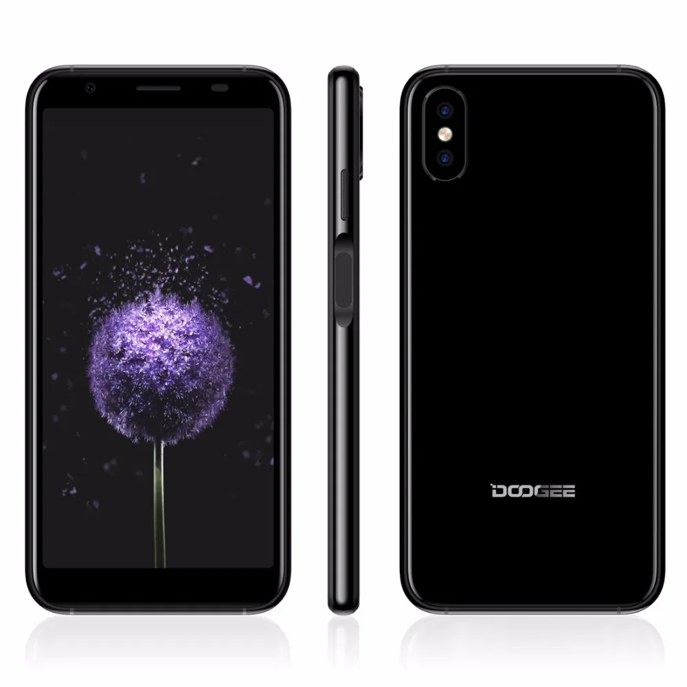 DOOGEE X55 Smartphone 5 5 18 9 full screen MT6580 Quad Core 1GB 16GB Android 7