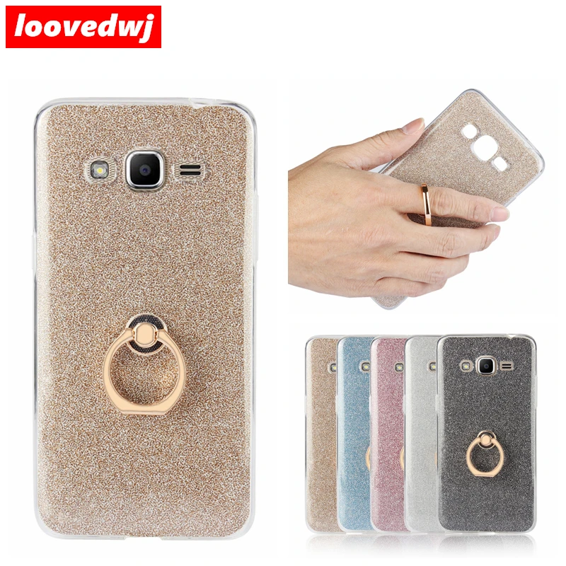 loovedwj For Samsung Galaxy J2 Case Soft TPU Cover Clear Rings Bling Prime |