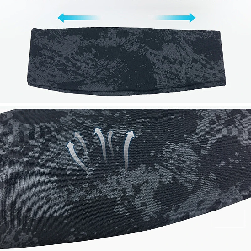 Sports Yoga Sweat Headband Absorbent Cycling Headbands Men and Women Sweatband Men Accessories Sport 1PC Men Hair Bands