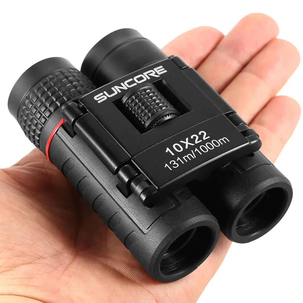 

Binoculars Telescope Mini Pocket Folding 10X22 Outdoor High Powered Binocular Telescope Bird Watching Wildlife Hunting 2017 New
