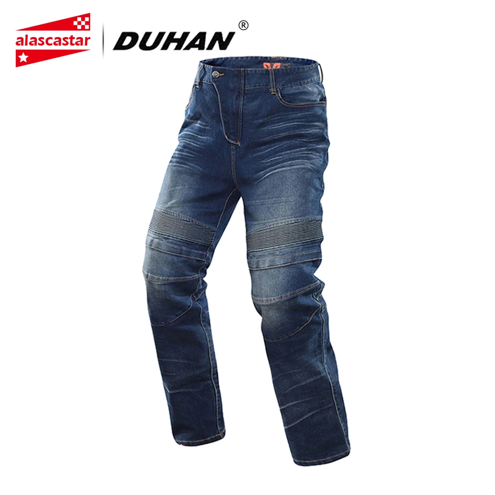 

DUHAN Motorcycle Pants Men Motorbike Knee Protective Gear Moto Jeans Trousers Windproof Motorcycle Racing Jeans Motocross Pants