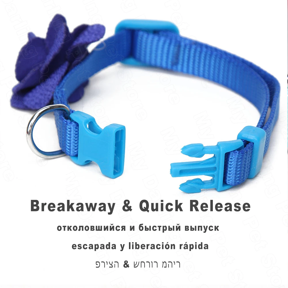 Small-Dog-Puppy-Collar-for-Cat-Kitty-Pet-Nylon-Necklace-Collars-Breakaway-Adjustable-Flower-Collar-Lead