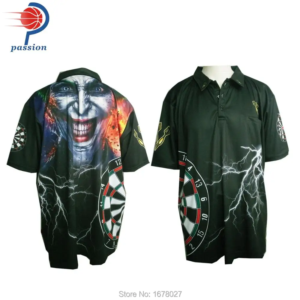 

High quality darts jersey new design darts polo shirts
