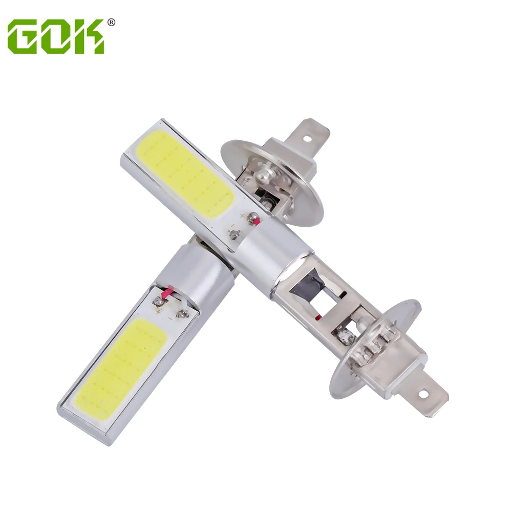 

External Light 50pcs H1 led 10w cob H3 880 881 Super Bright Car Led Front Headlight High Power Light Fog Bulb Lights Lamp 12v