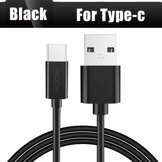 Кабель USB для зарядки и передачи данных для ligtning, кабель Micro USB type-C для iPhone X 8 7 6 5 0,25 м 1 м шнур зарядного устройства для мобильных телефонов - Цвет: black for Type-c