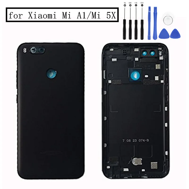 

For Xiaomi Mi A1 Battery Back Cover for Xiaomi MiA1 5x Rear Door Housing Replacement Repair Spare Parts+ Power Volume Button