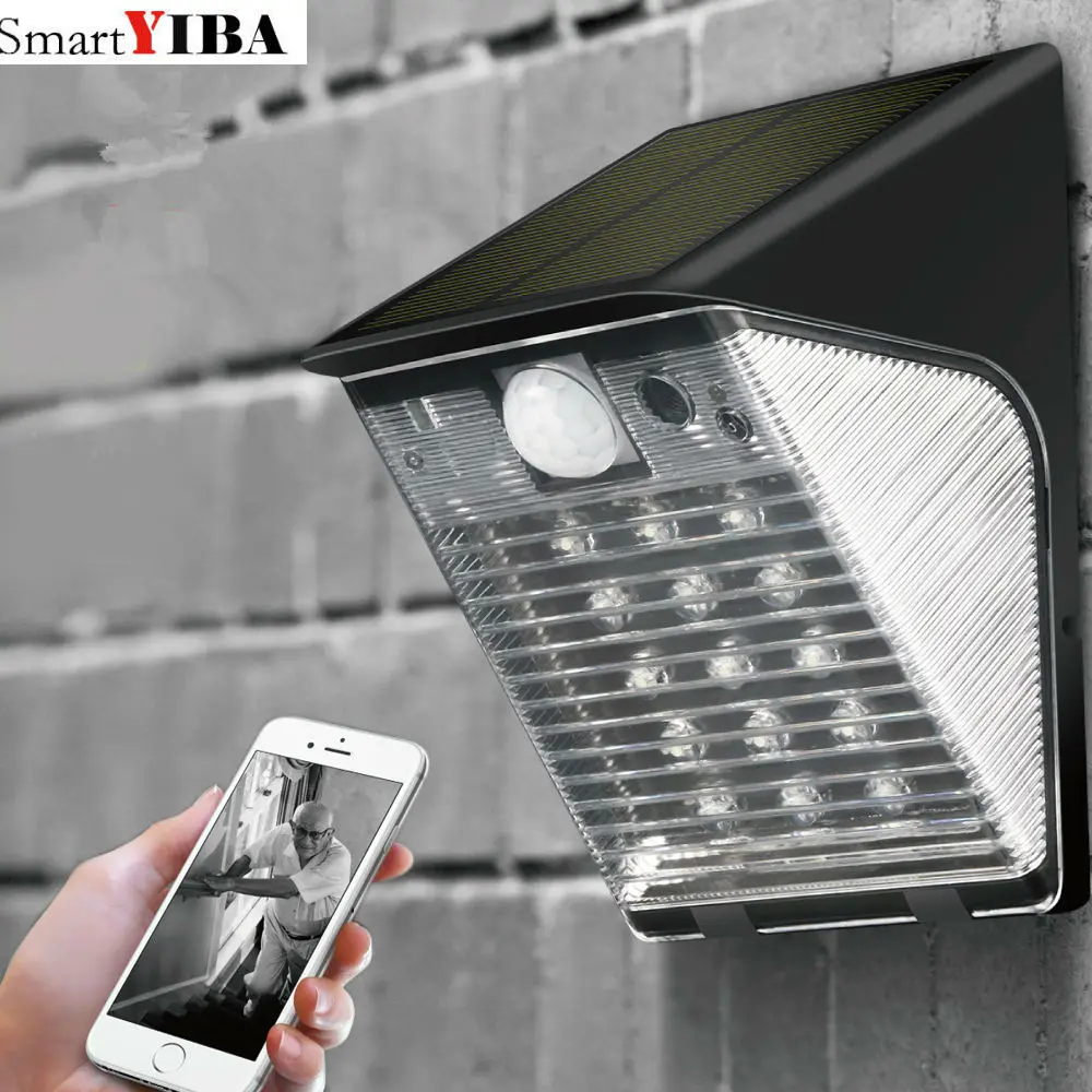 SmartYIBA наружная камера безопасности Солнечная WIFI Беспроводная ip 1080P