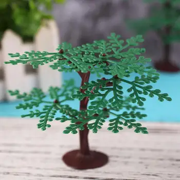 

2Pcs 9cm DIY Mini Tree Model Dismantle Christmas Party Decorations Handcraft