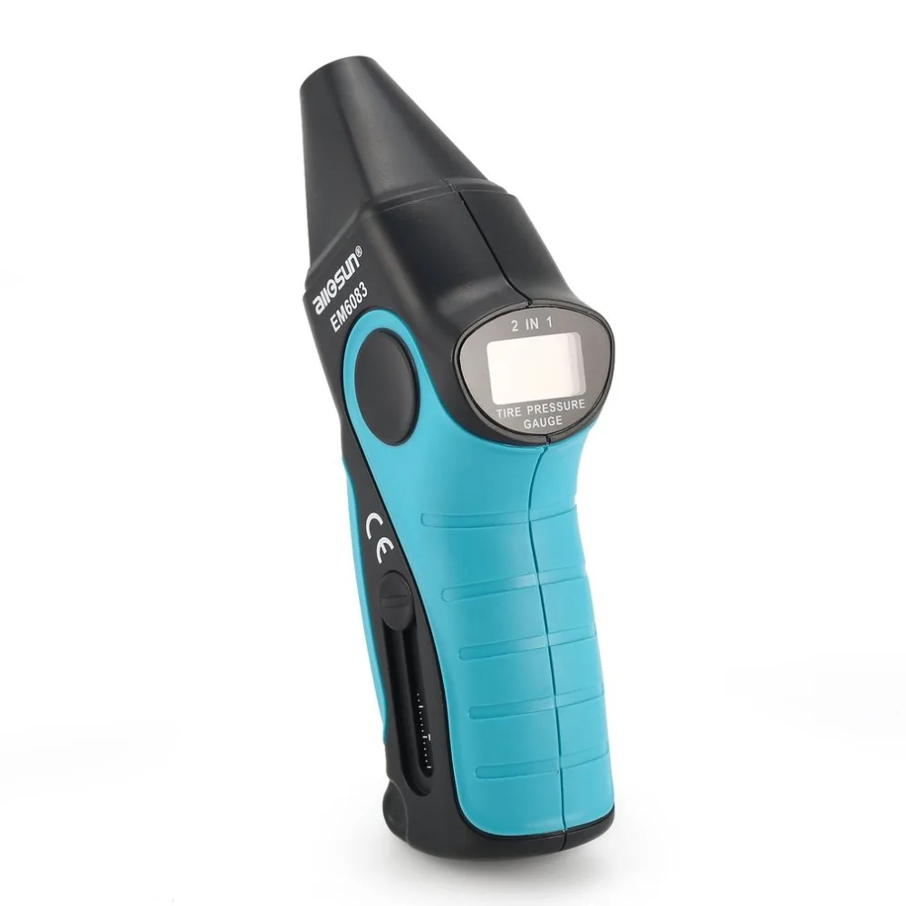 

Allsun EM6083 Digital Tire Pressure Gauge Tester Handheld Meter LCD Display Manometer Barometers for Car Truck Motorcycle