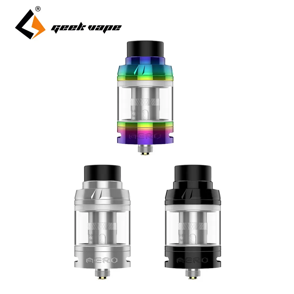 

Original GeekVape Aero Subohm Tank 4ml Capacity with 0.4ohm/0.15ohm Coil & Easy Top Fill Design E-cig Vape Atomizer