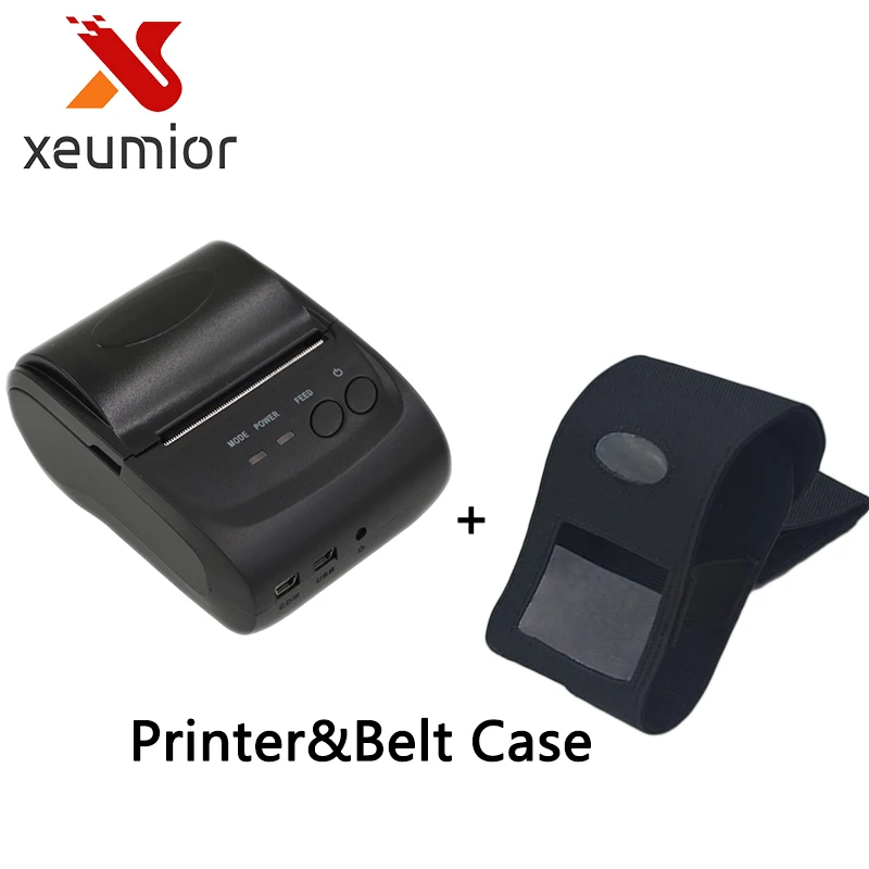 

58mm Portable Bluetooth Printer Adroid Mobile Printer Mini Printer Free with SDK + Belt Case