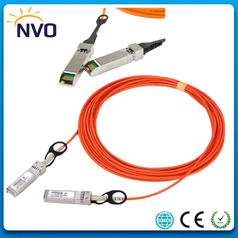 

40G QSFP to QSFP 3M(9ft) OM2 AOC Active Optic Cable Compatible