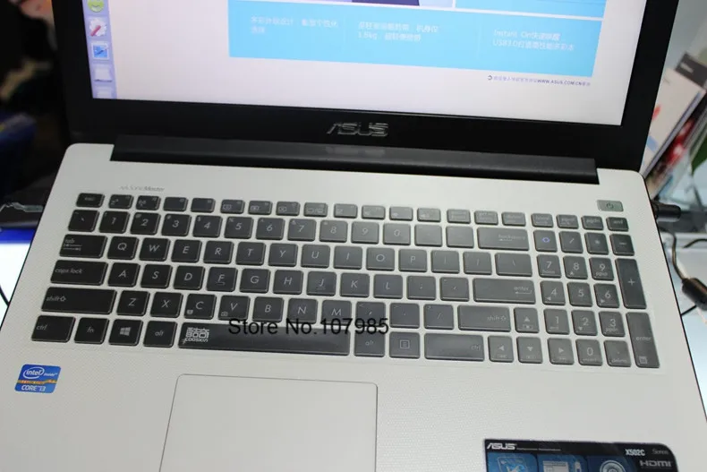 Ультратонкий защитный чехол для клавиатуры из ТПУ Asus FL5900U U50V N56 U50 UL50 UX50V UX51 E56C UX501 K52