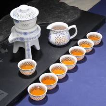 Творческие керамические Чай Комплект Завод прямых продаж вафельная Солнце Автоматический Чай Набор подарочных коробок