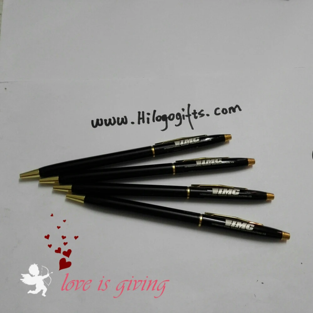 

80pcs a lot Unique giveaways Roller bullet pen customized with your own logo design artwork free logo + free shipping