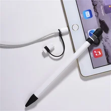 5 цветов силиконовый Топ для Apple Pencil cap Держатель наконечник крышка кабель адаптер Комплект из тросов для iPad Pro 10,5 12,9 9,7 чехол для карандаша