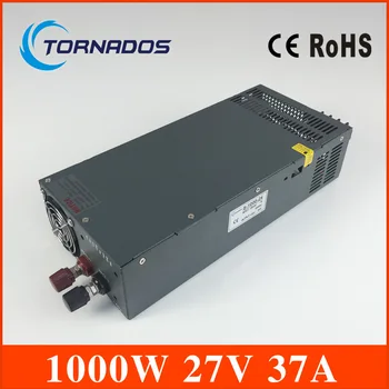 

high power manufacturer direct sale high power S-1000-27 high watts single output type 1000w 27v switching model power supply