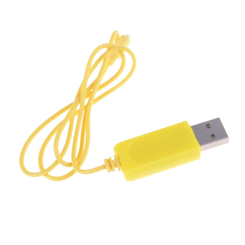 Новый 1 шт. желтый зарядный провод для самолета Запасные части USB RC Вертолет