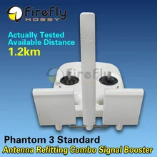 Antenna Refitting Long Range Antenna Booster Refitting Combo White for DJI Phantom 3