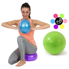 20 CM йога мяч для упражнений для гимнастики и фитнеса мяч для пилатеса на баланс развивающая тренажерный зал, фитнес, йога фитбол Крытый тренировочный мяч для йоги