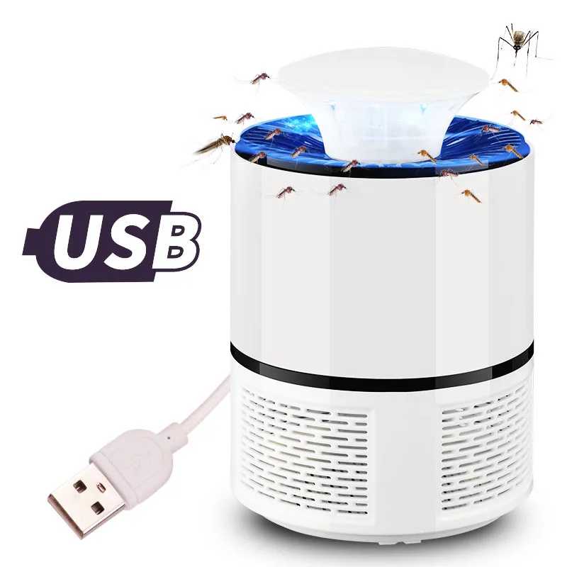 USB Pest Control Electric Mosquito Killer Night Lights Fly Anti Trap LED Pest Catcher Lamp Repeller Bug Insect Repellent Light (3)