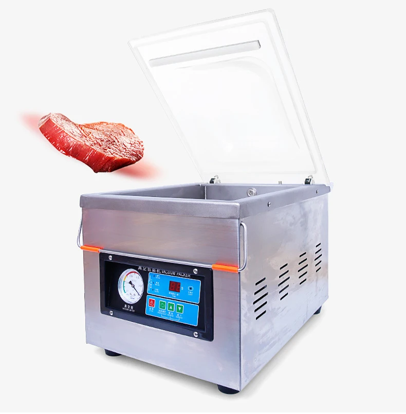 Цифровая вакуумная упаковочная машина для упаковки пищевых продуктов пресс