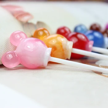 

3Pcs/Lot Cute Cartoon Lollipop Slime DIY Accesorios Toy Slime Supplies Filler For Clear Fluffy Slime Gift Toy For Childern Adult