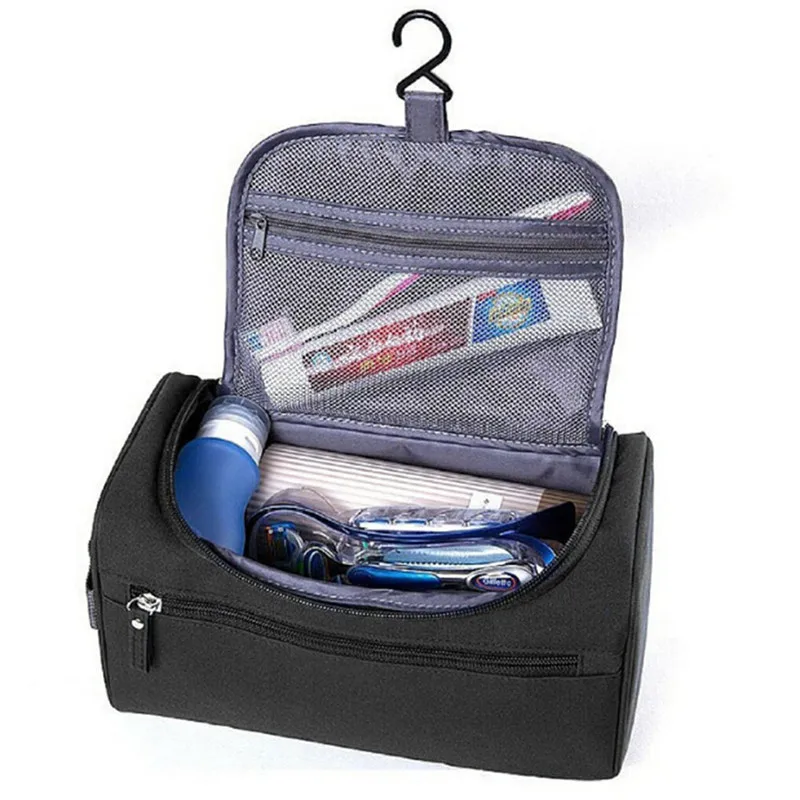 Toiletry Bag Waterproof Men Hanging Makeup Bag Travel Organizer Cosmetic Bag For Women Large ...