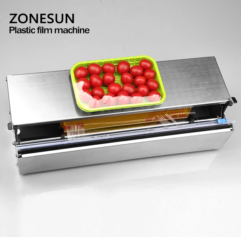 ZONESUN упаковочная машина из нержавеющей стали для пищевых продуктов фруктов