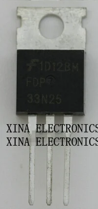 Оригинальный комплект электронной композиции FDP33N25 FDP 33N25 33A/250V TO-220 ROHS 10 шт./лот