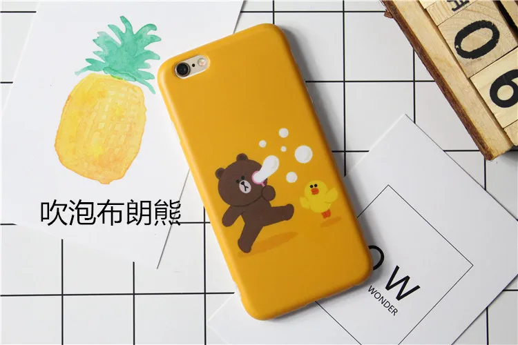 Fashion Soft IMD Cartoon Animals Case For iphone 6 6Plus Matte TPU Back Cover phone housing Capa Fundas for apple 6s 6s plus (11)