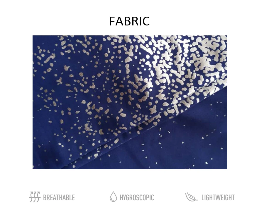blue farbic