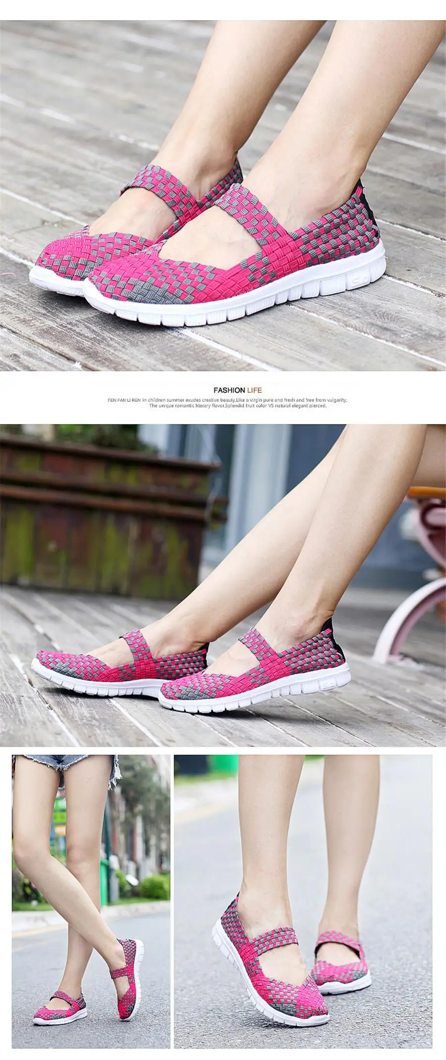 STQ/; Летняя женская обувь на плоской подошве; Женская тканая обувь; повседневная обувь на плоской подошве; Вьетнамки; женские разноцветные лоферы; женская обувь; 577